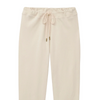 The Cropped Sweatpant- Washed White