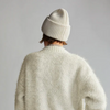 Reimont Fluffy Bubble Knit Jacket- Egret