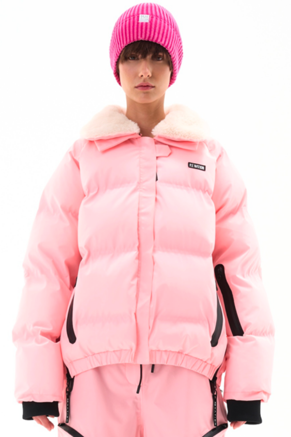 Saroma Snow Jacket- Pastel Pink