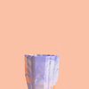 Deco Vase - Purple/Peach